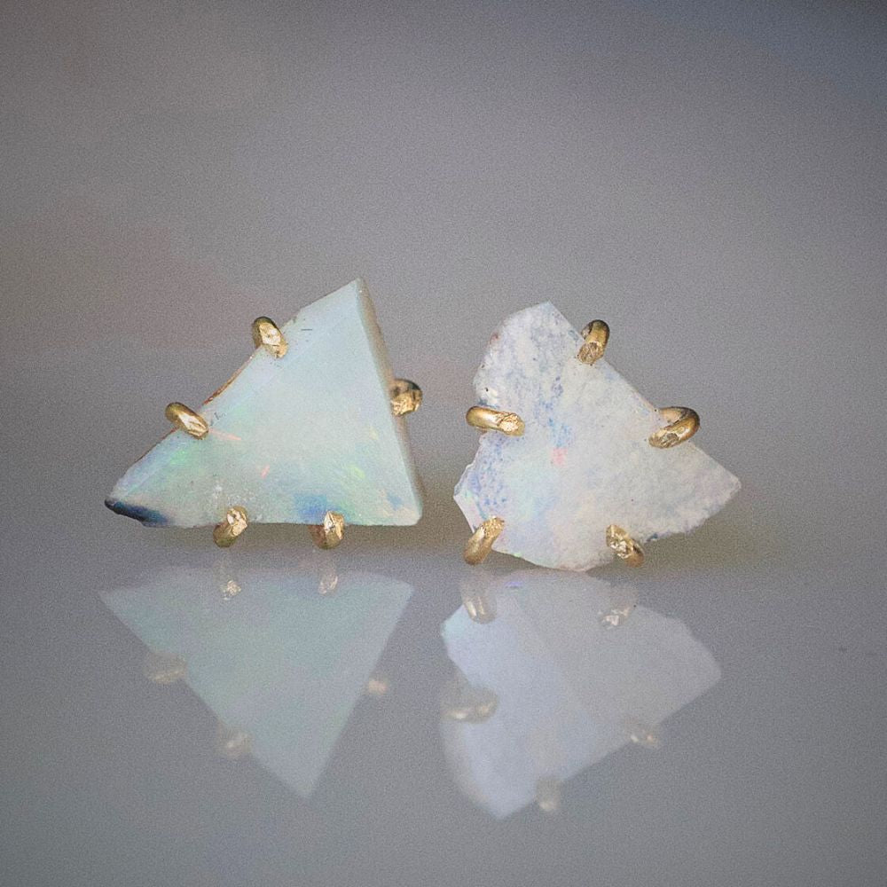 Australian Opal Medium Stone Studs