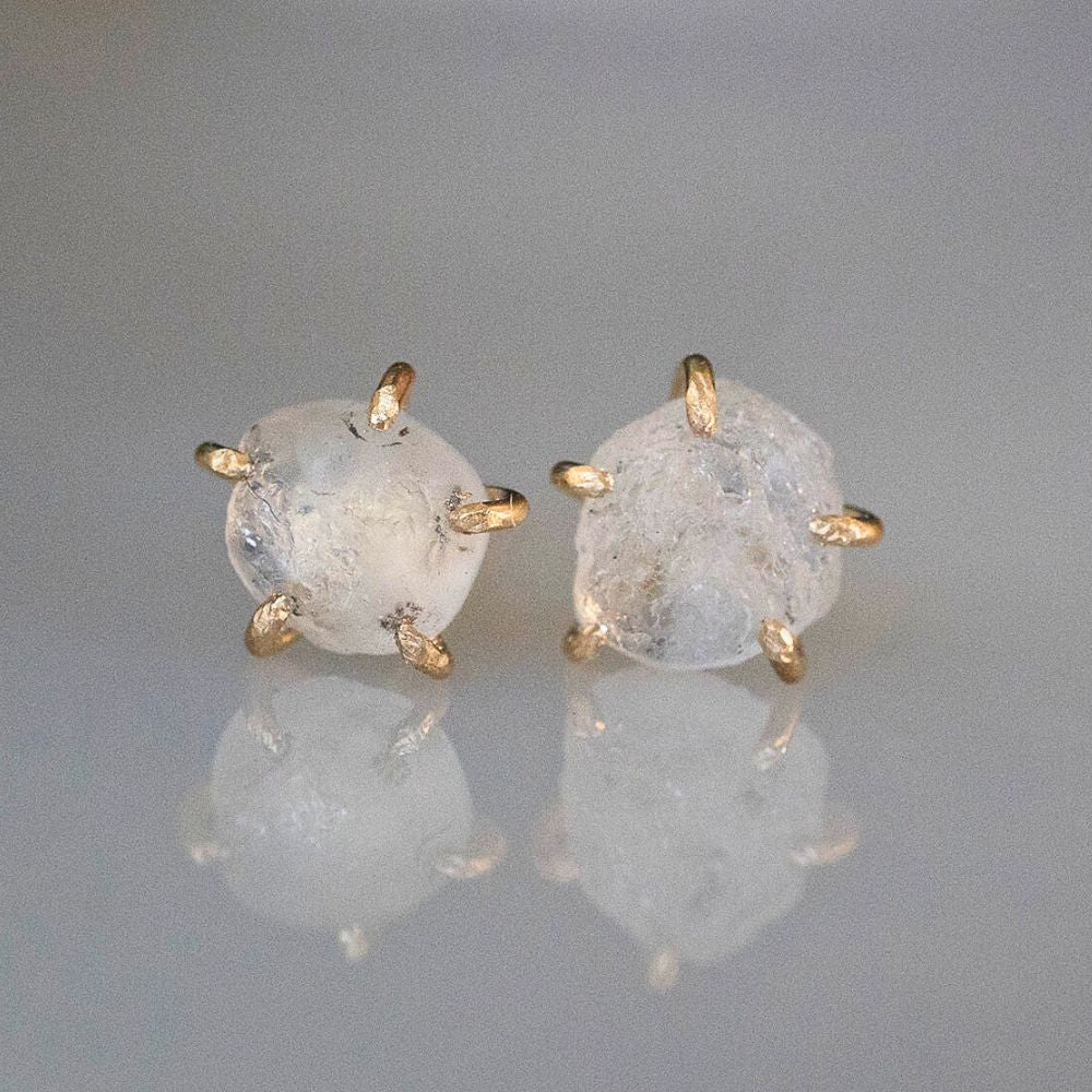 Montana Sapphire Small Stone Studs