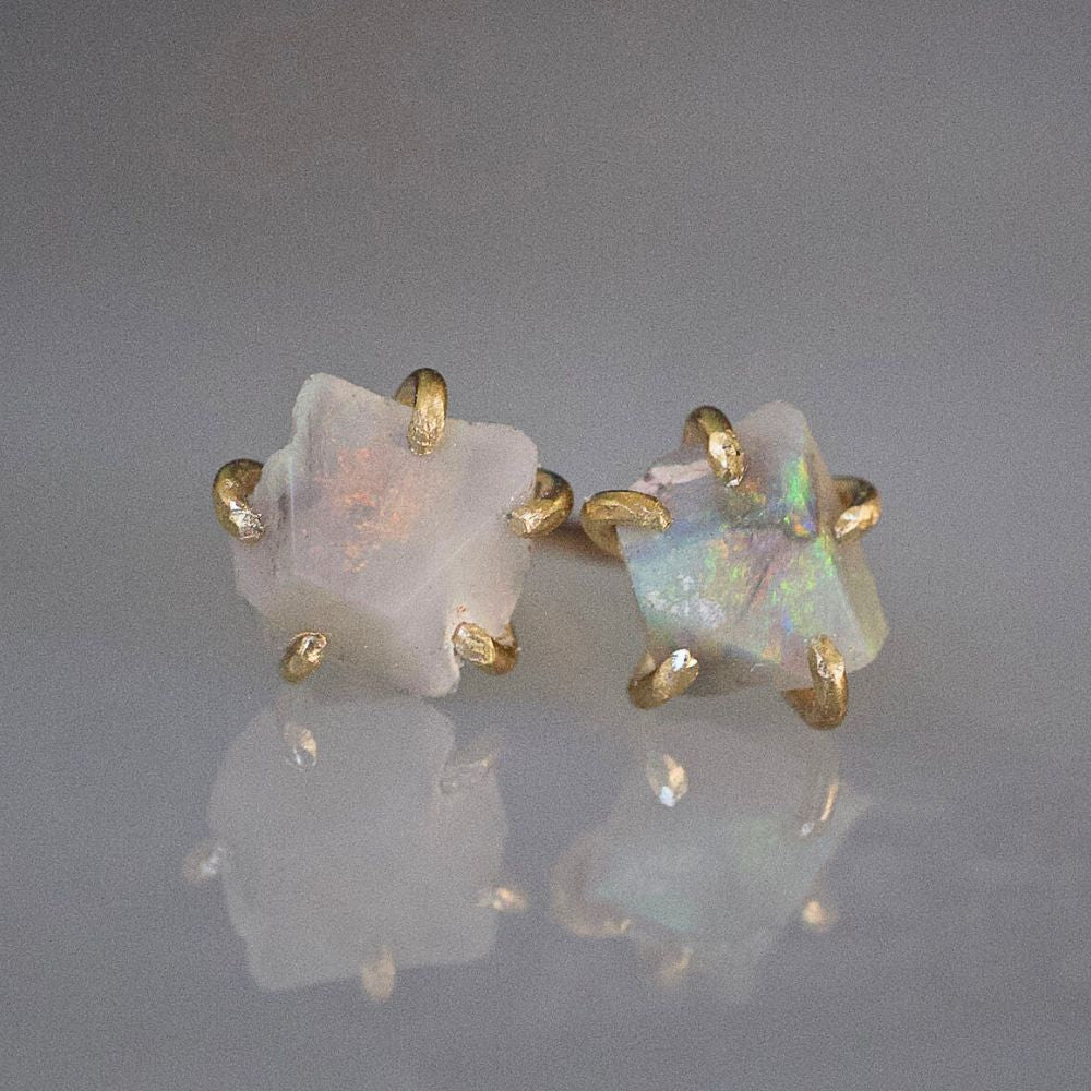 Australian Opal Extra Small Stone Studs