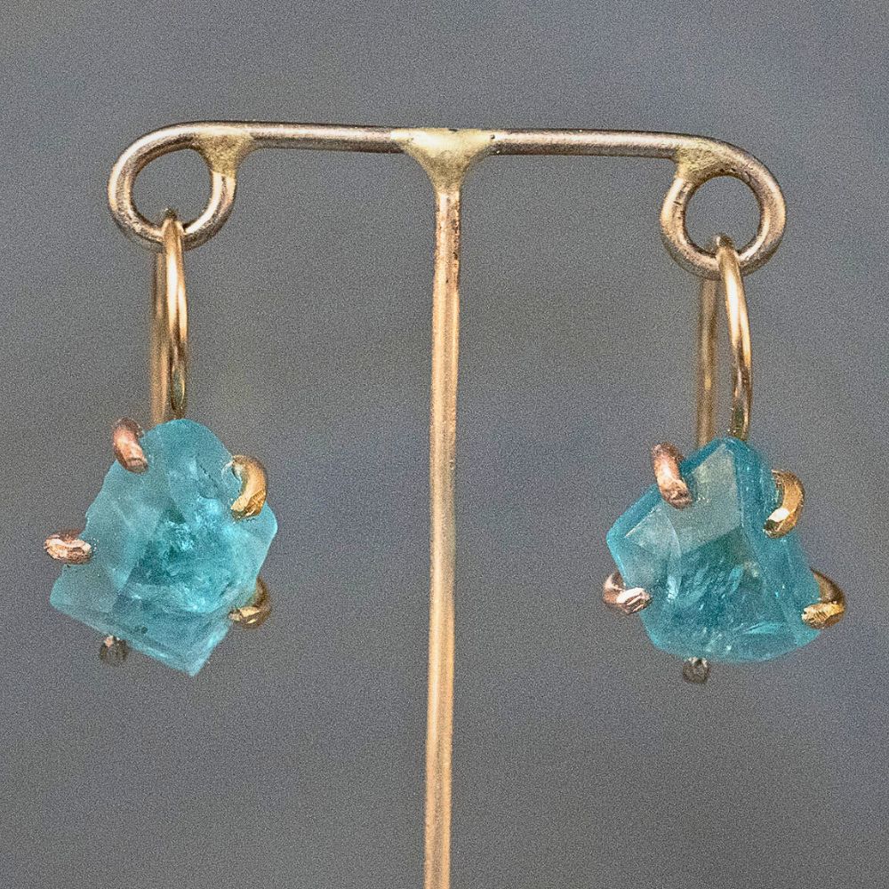 Apatite Hook Earrings