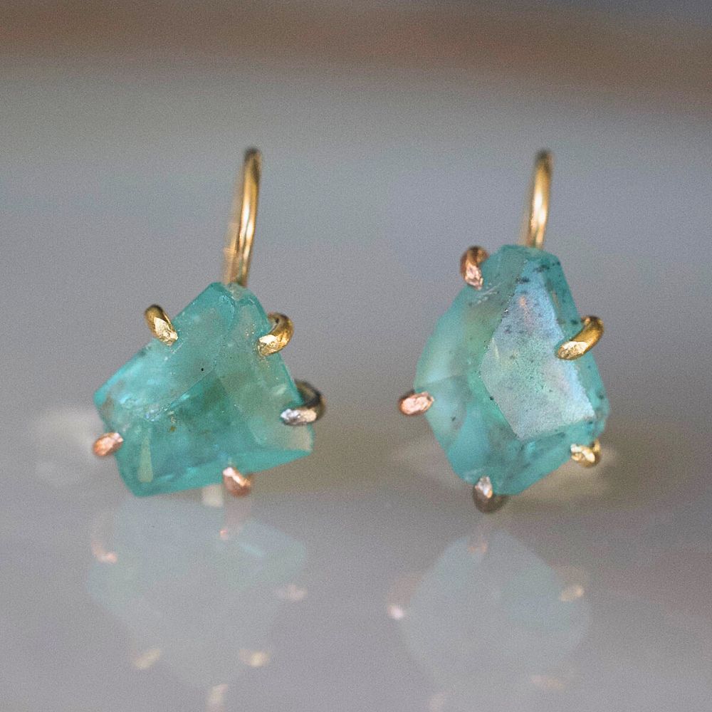 Apatite Hook Earrings