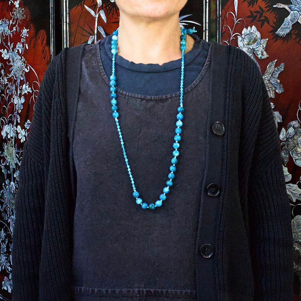 Apatite Lariat 33 Inches
