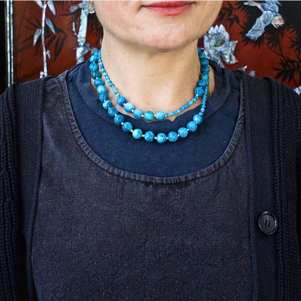 Apatite Lariat 33 Inches