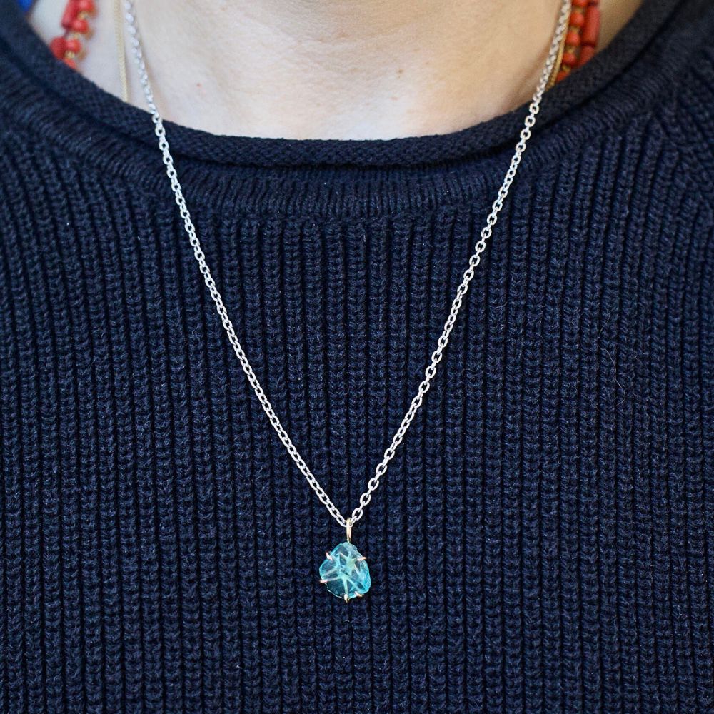 Apatite Small Stone Pendant