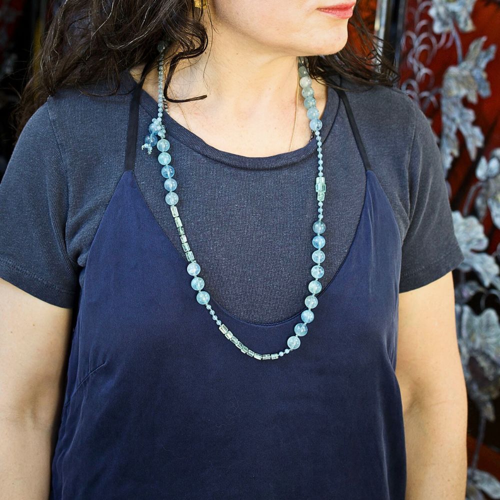 Aquamarine Lariat