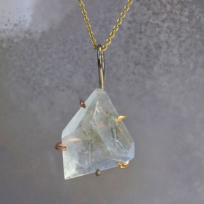 Aquamarine Medium Stone Pendant