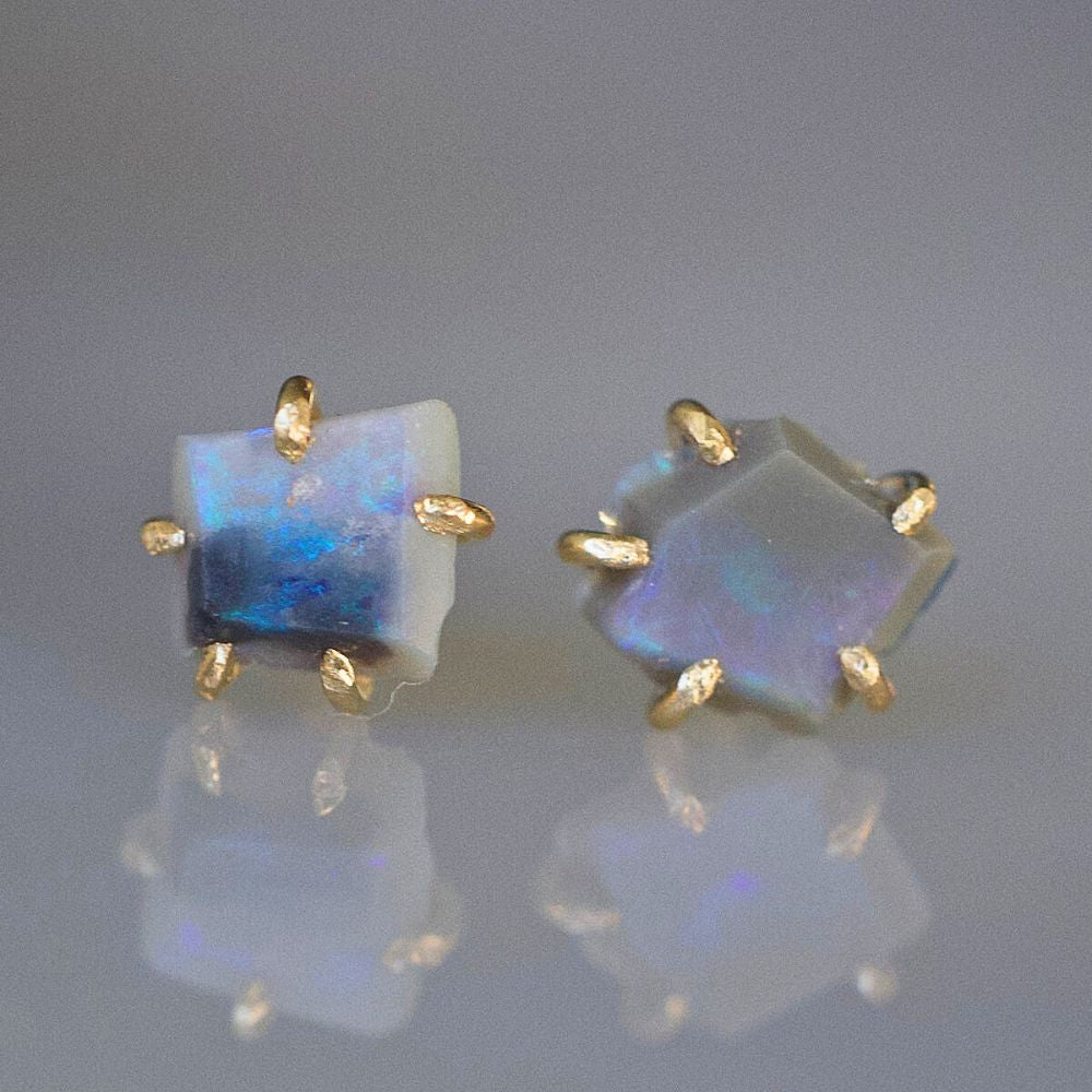 Australian Opal Extra Small Stone Studs