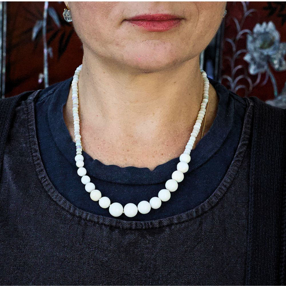 Opal Lariat 20 Inches