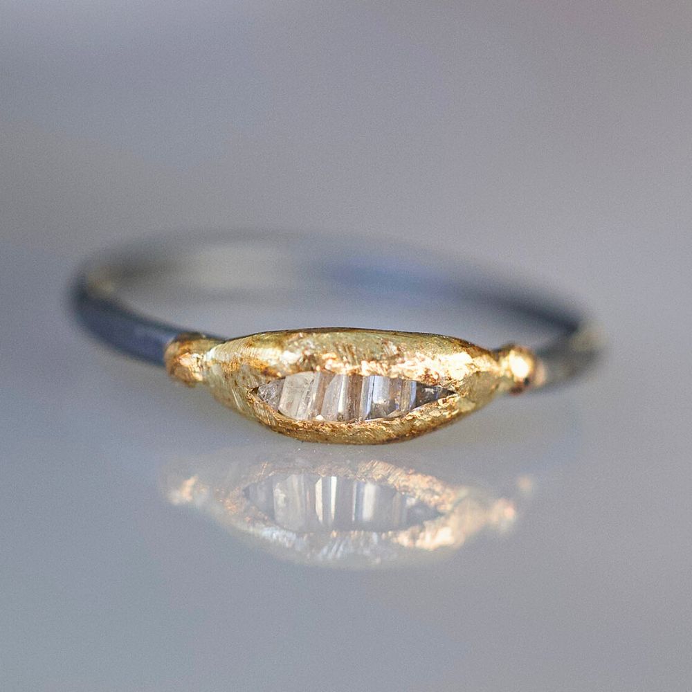 Baguette Diamond Band Mini