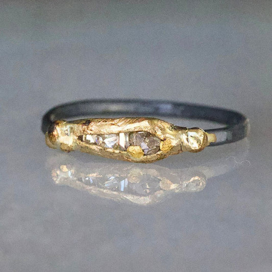 Mixed Diamond Band Mini