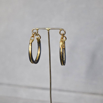 Cleopatra Large Gold and Silver Hoops