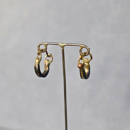 Cleopatra Small Gold and Silver Hoops