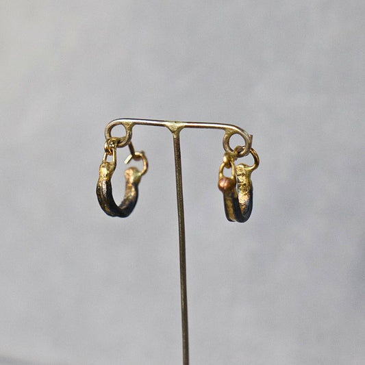 Cleopatra Small Gold and Silver Hoops
