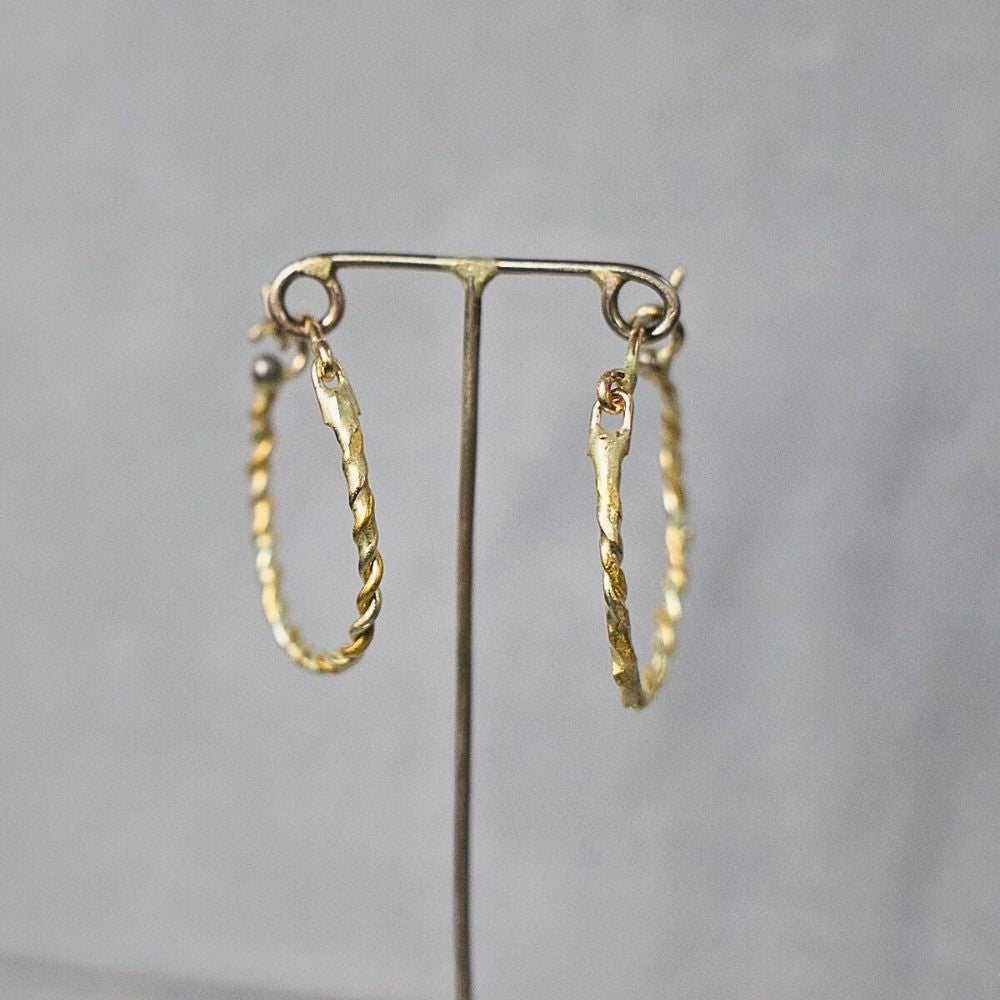 Maya Large Gold Hoops
