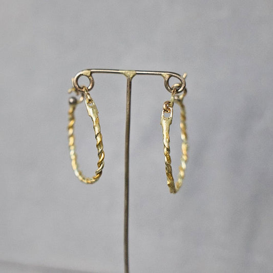 Maya Large Gold Hoops