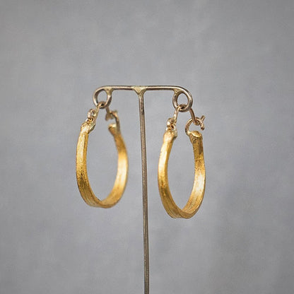 Cleopatra Large Gold Hoops
