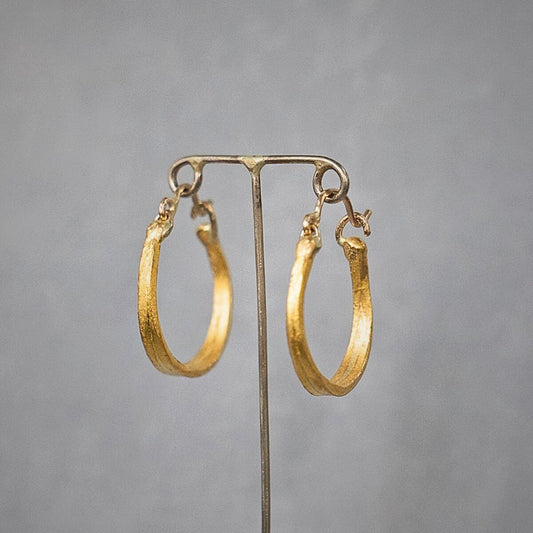 Cleopatra Large Gold Hoops