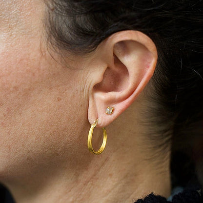 Cleopatra Large Gold Hoops