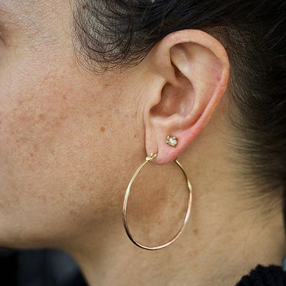 Madonna Large Gold Hoops
