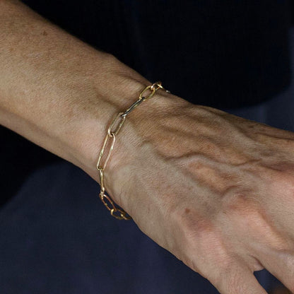 Gold Link Bracelet