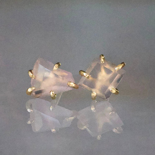 Holly Blue Agate Extra Small Stone Studs