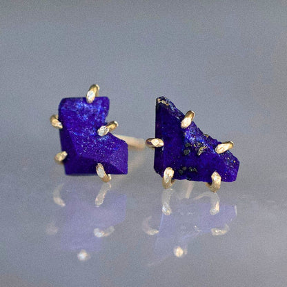 Lapis Small Stone Studs