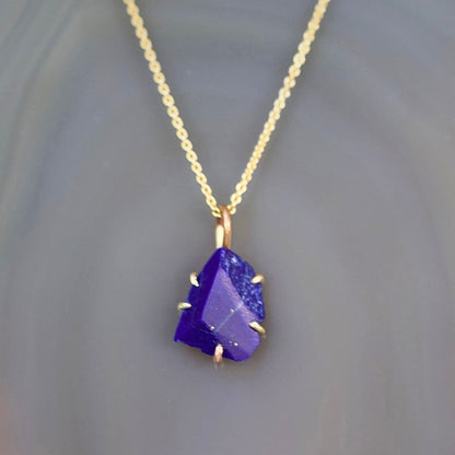 Lapis Small Stone Pendant