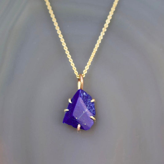 Lapis Small Stone Pendant
