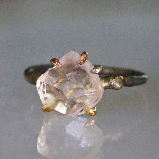 Morganite Small Stone Ring