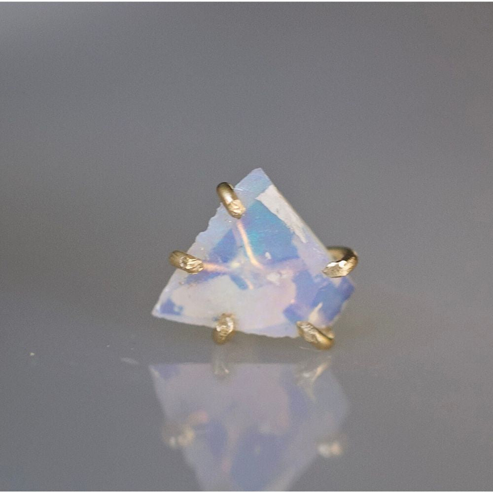 Australian Opal Small Stone Single Stud