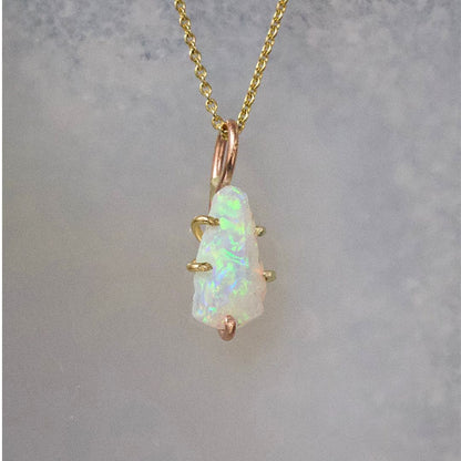 Australian Exceptional Opal Small Stone Pendant