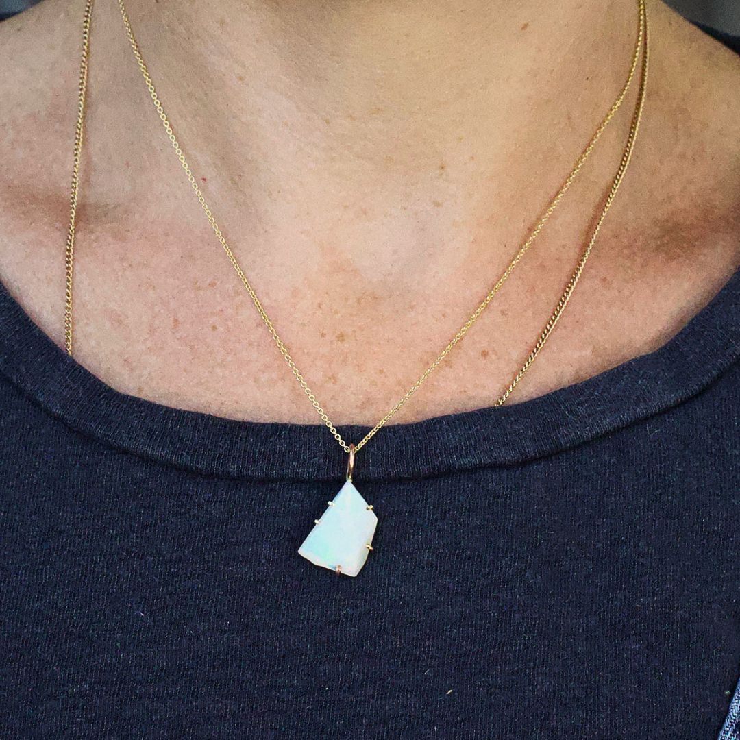 Australian Opal Medium Stone Pendant