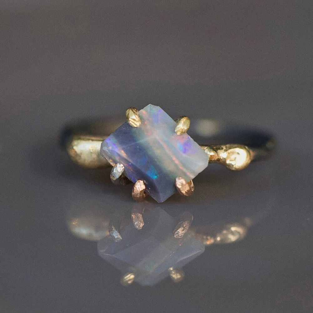 Australian Opal Small Stone Ring