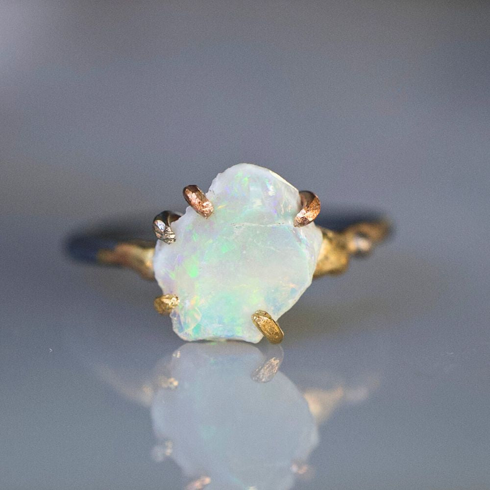 Australian Opal Small Stone Ring