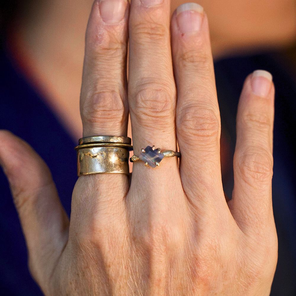 Australian Opal Small Stone Ring