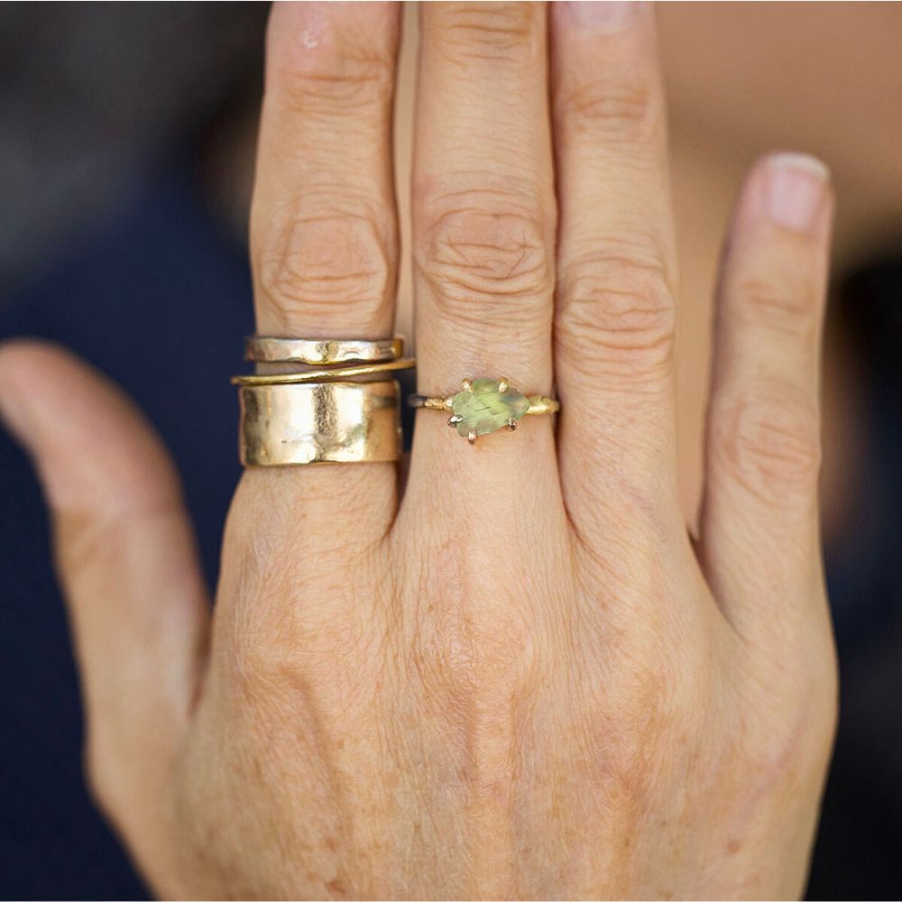 Peridot Small Stone Ring