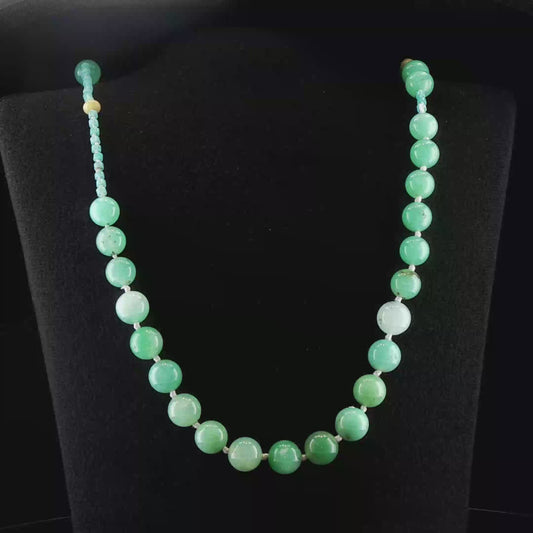 Chrysoprase Lariat