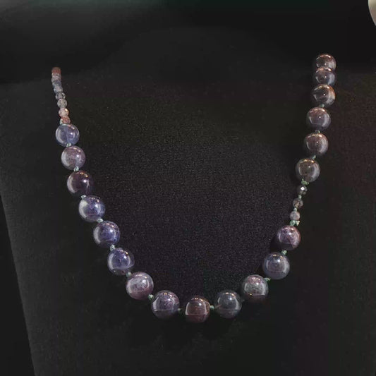 Iolite Sunstone Lariat