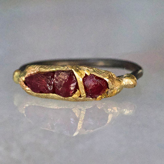 Unheated Tanzanian Ruby Band