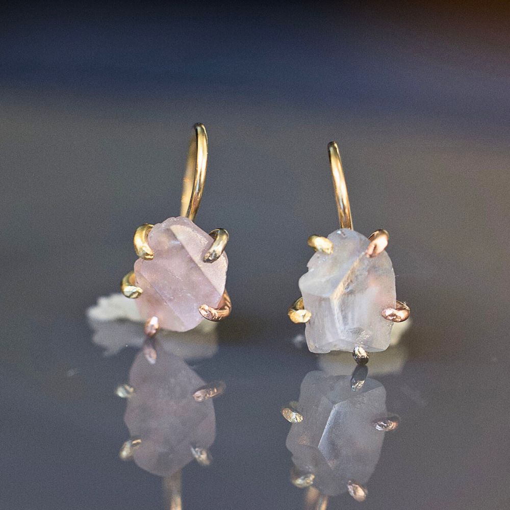 Montana Sapphire Hook Earrings