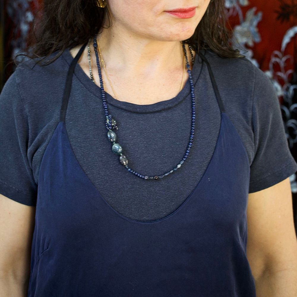 Blue Sapphire Lariat
