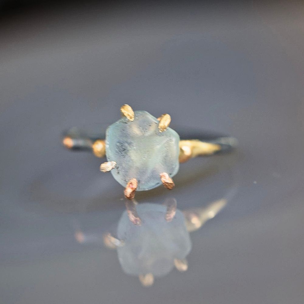 Montana Sapphire Small Stone Ring