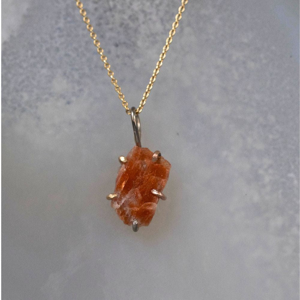 Sunstone Small Stone Pendant