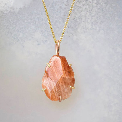 Sunstone Small Stone Pendant