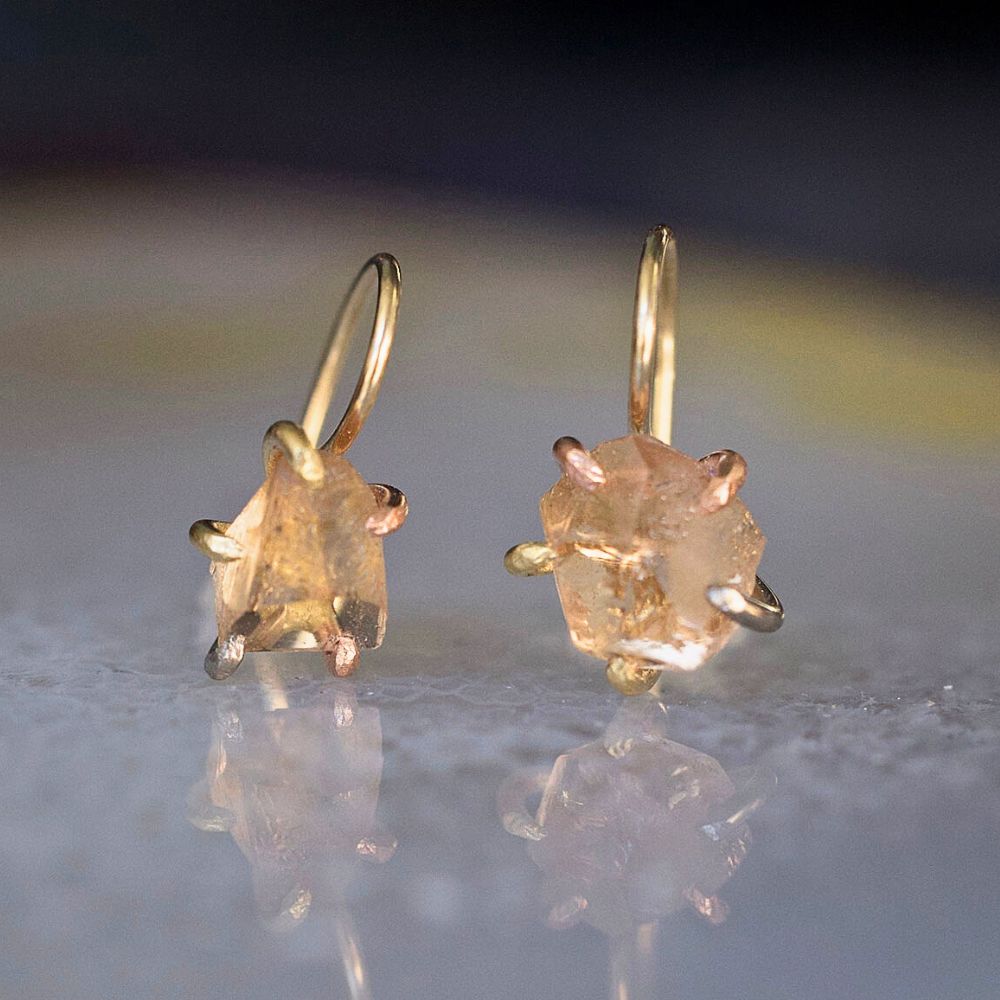 Topaz Hook Earrings