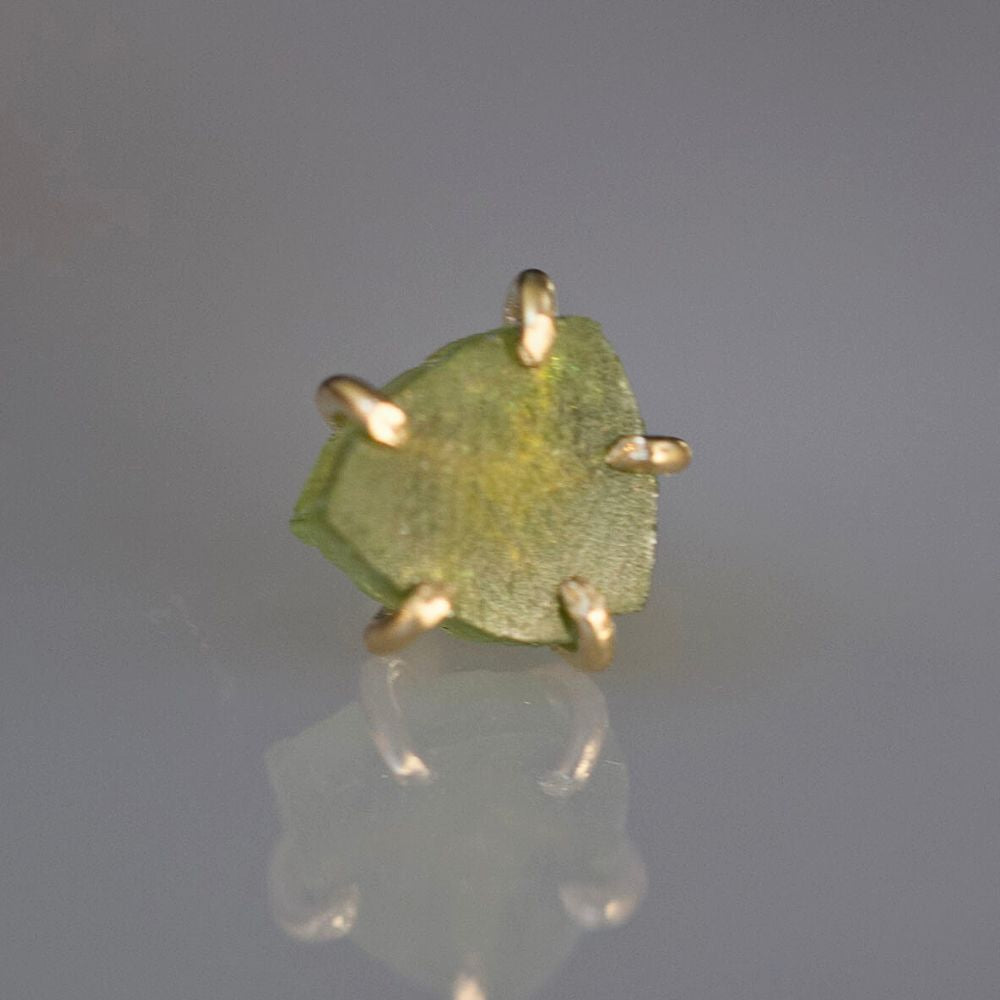 Tourmaline Single Small Stone Stud