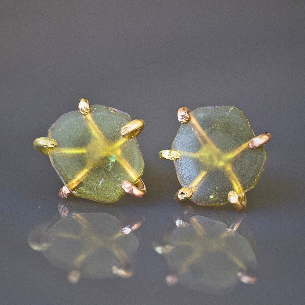 Tourmaline Medium Stone Studs