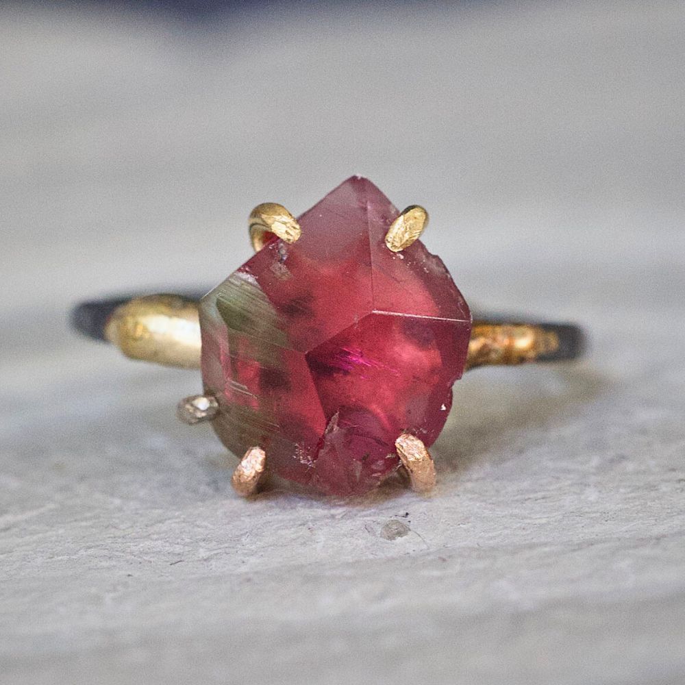 Tourmaline Medium Stone Ring