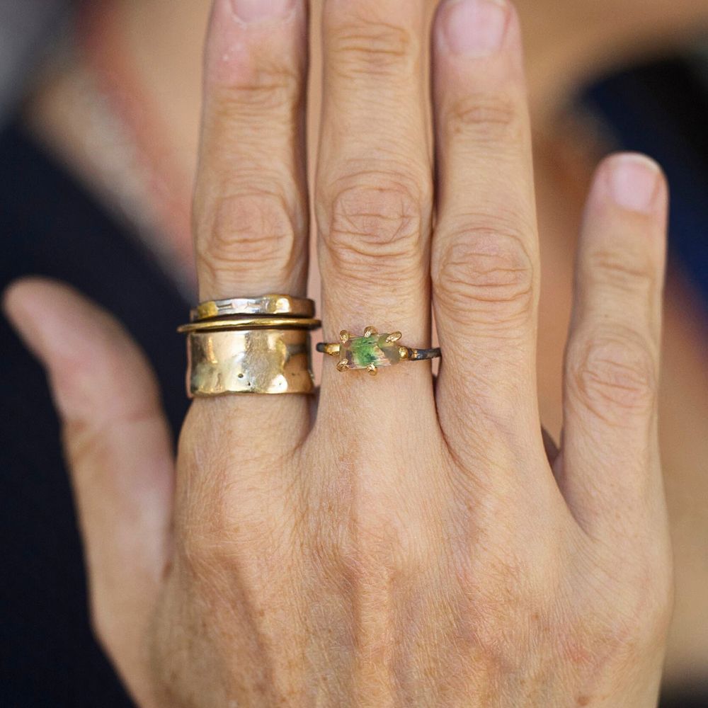 Tourmaline Small Stone Ring