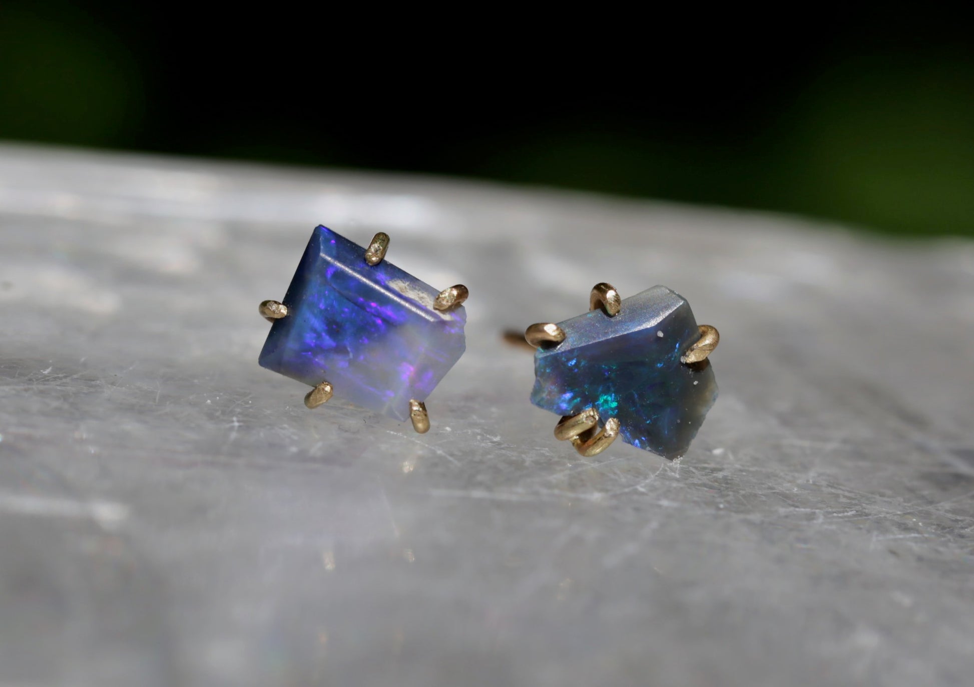 Australian Opal small studs